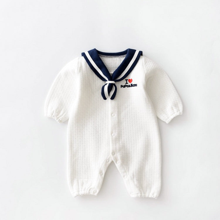 Navy Style Baby Clothes Newborn Clothes Baby Onesies by http://Lolyshop.shop