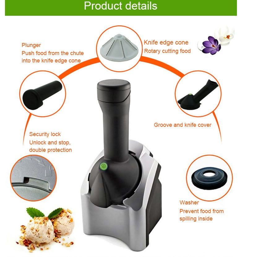 Home Ice Cream Machine by http:// Lolyshop.shop
