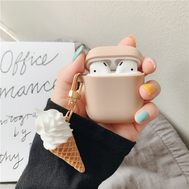 Cylinder Ice Cream Airpods2 Protector Set by http://Loyshop.shop