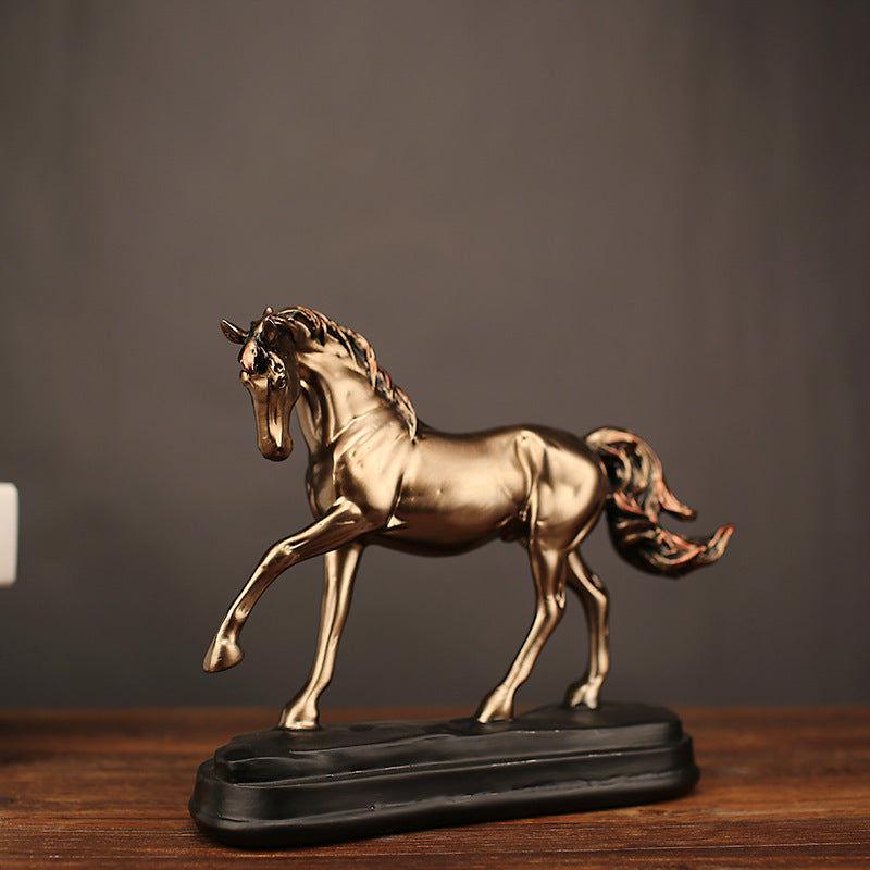 Home Resin Ornament Handicraft Pony by http://Lolyshop.shop
