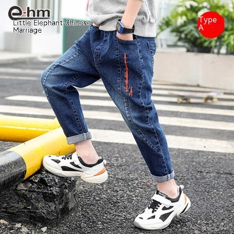 Boys' Denim Trousers Trousers Children's Clothing by http://Lolyshop.shop