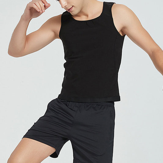 Men's Fashion Simple Solid Colour Sweatshirt Tank Top by http://Lolyshop.shop