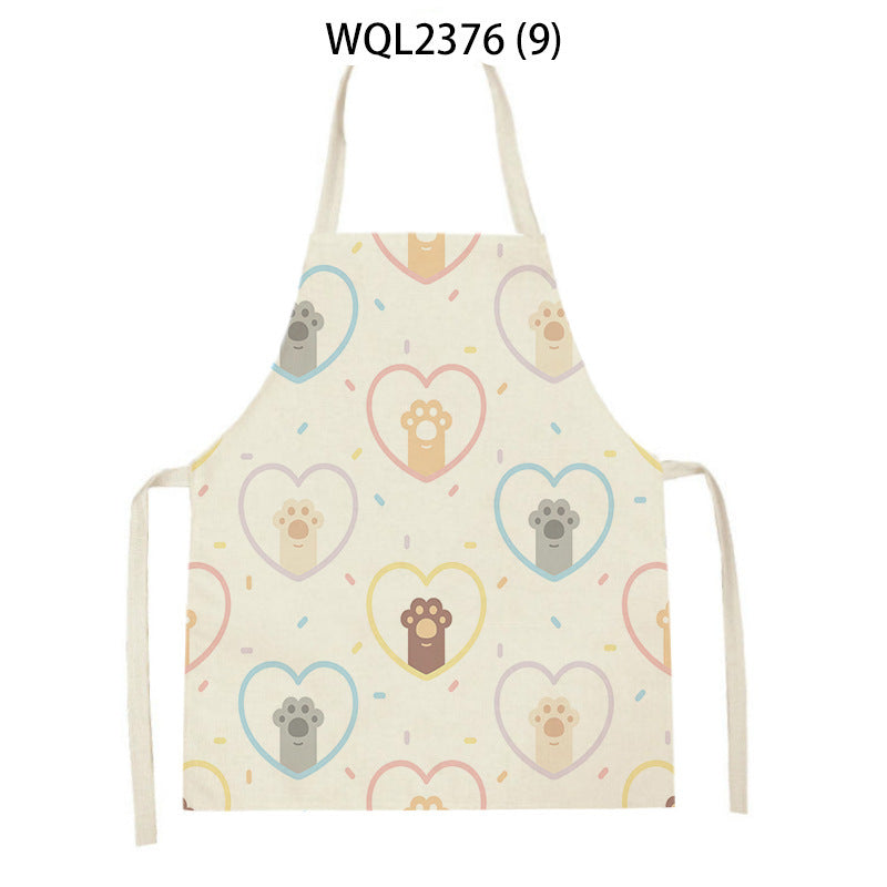 Cartoon Apron Kitchen Printing Sleeveless Blouse by http://Lolyshop.shop