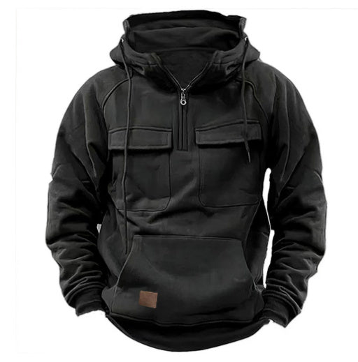 Men's Zip-up Hoodies Sweatshirt With Drawstring And Pocket Design Fashion Casual Sports Sweatshirt by http://Loyshop.shop
