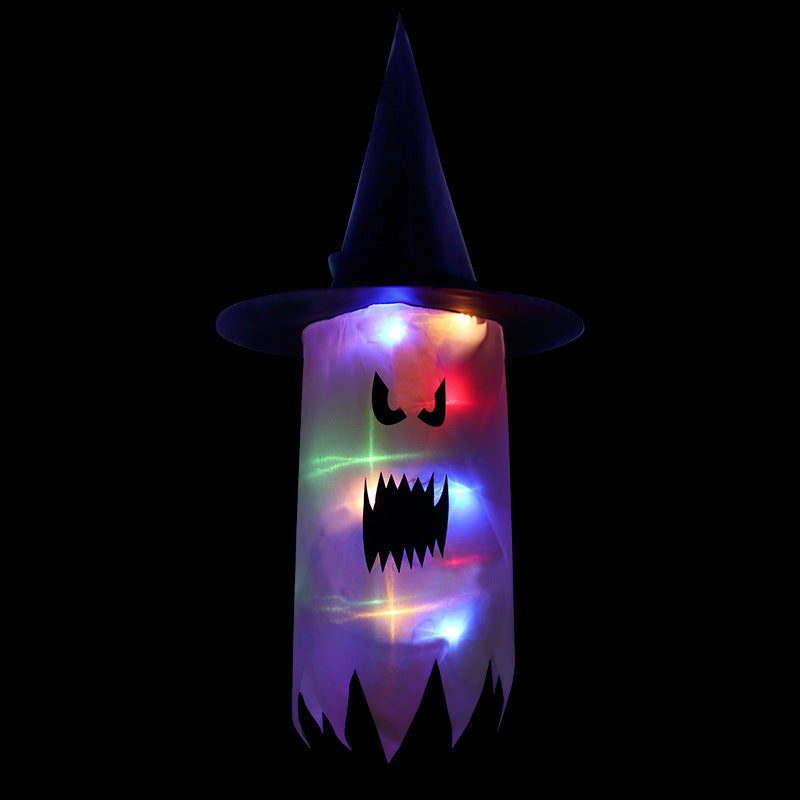 Halloween Holiday Decoration Lanterns Cloth Art Ghost Halloween String Lights by http://Lolyshop.shop