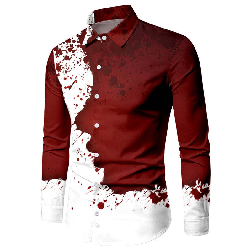 Men's Clothing 3d Printing Plus Size Long Sleeve Shirt Coat by http:// Lolyshop.shop