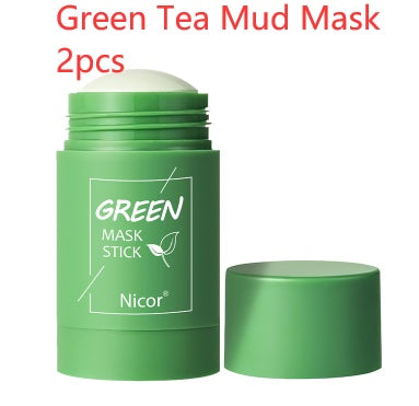Cleansing Green Tea Mask Clay Stick Oil Control Anti-Acne Whitening Seaweed Mask Skin Care by http://Lolyshop.shop