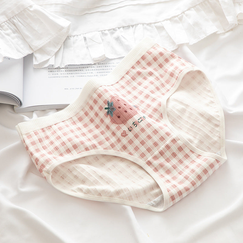 Women's Underwear Cotton Mid Waist by http://Lolyshop.shop