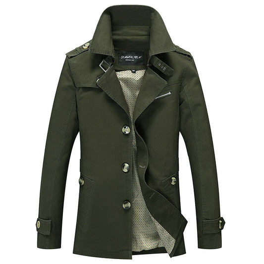 Spring men's washed windbreaker jacket men Men's Korean fashion men's fashion jacket men's clothing by http://Lolyshop.shop
