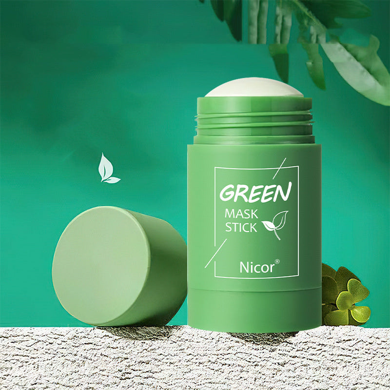 Cleansing Green Tea Mask Clay Stick Oil Control Anti-Acne Whitening Seaweed Mask Skin Care by http://Lolyshop.shop