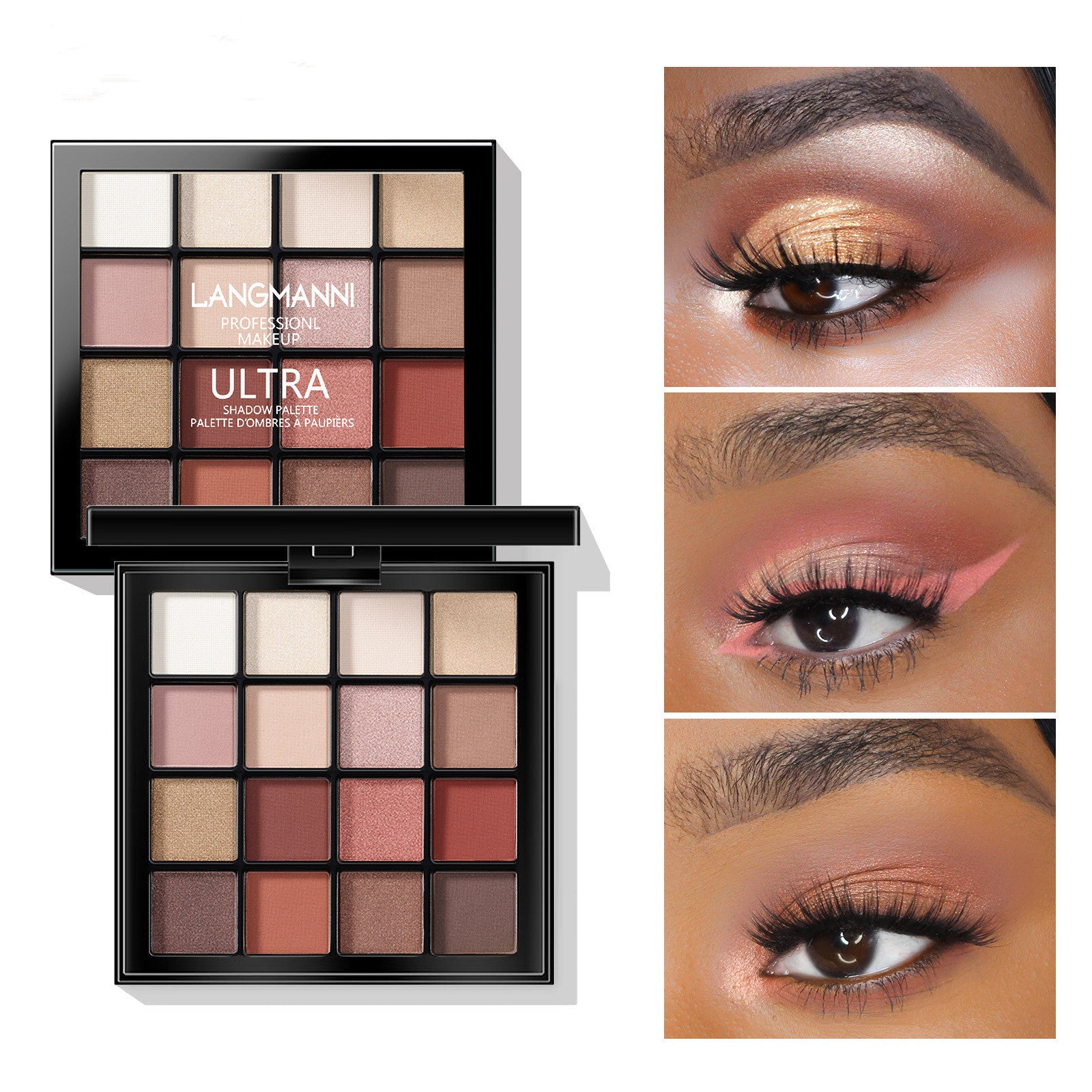 Eye Makeup 16 Color Eyeshadow Palette Pearly Matte by http://Lolyshop.shop