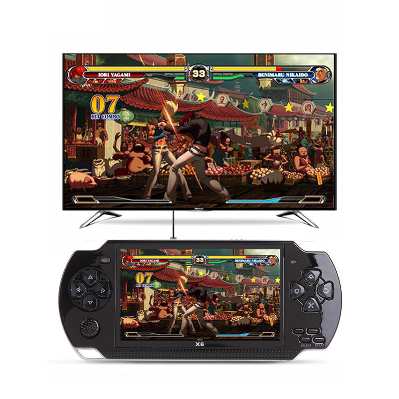 Handheld game console 32 bit 8GB 4.3 inch HD mp5 game console by http://Lolyshop.shop