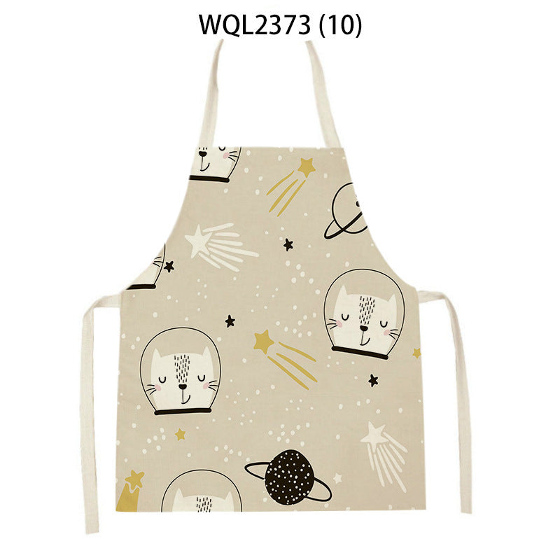 Cartoon Apron Kitchen Printing Sleeveless Blouse by http://Lolyshop.shop