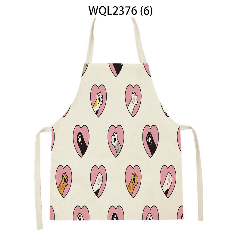 Cartoon Apron Kitchen Printing Sleeveless Blouse by http://Lolyshop.shop