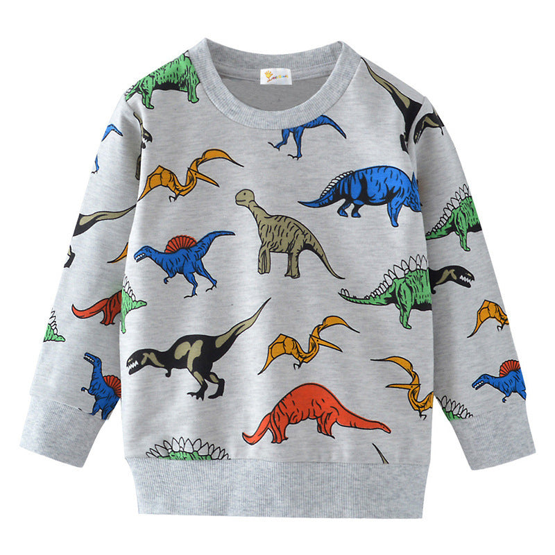 Boys Knitted Terry Cotton Long-sleeved Sweater New by http://Lolyshop.shop