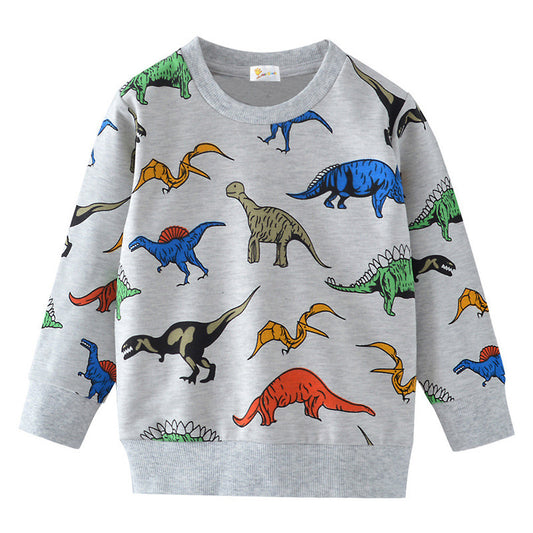Boys Knitted Terry Cotton Long-sleeved Sweater New by http://Lolyshop.shop