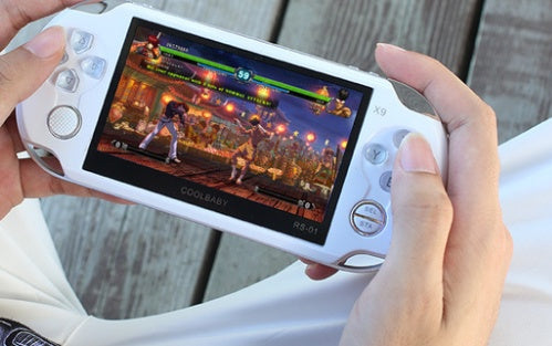 Handheld game console 32 bit 8GB 4.3 inch HD mp5 game console by http://Lolyshop.shop