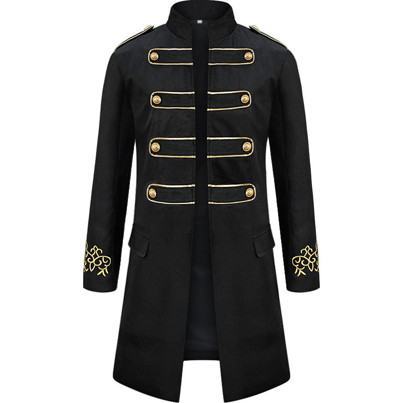 Men's Halloween Embroidered Jacket Stage Clothes by http://Lolyshop.shop