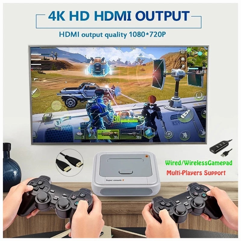 Portable HD Wireless Game Emulator Arcade Host by http://Loyshop.shop