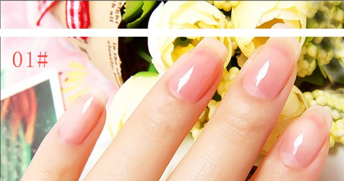 Translucent jelly nail polish by http://Lolyshop.shop