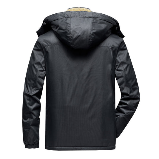 Mens Cotton-padded Trendy Outdoor Jacket by http://Lolyshop.shop