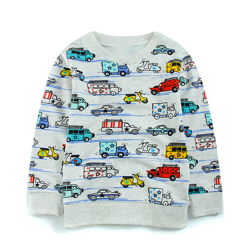 Boys Knitted Terry Cotton Long-sleeved Sweater New by http://Lolyshop.shop