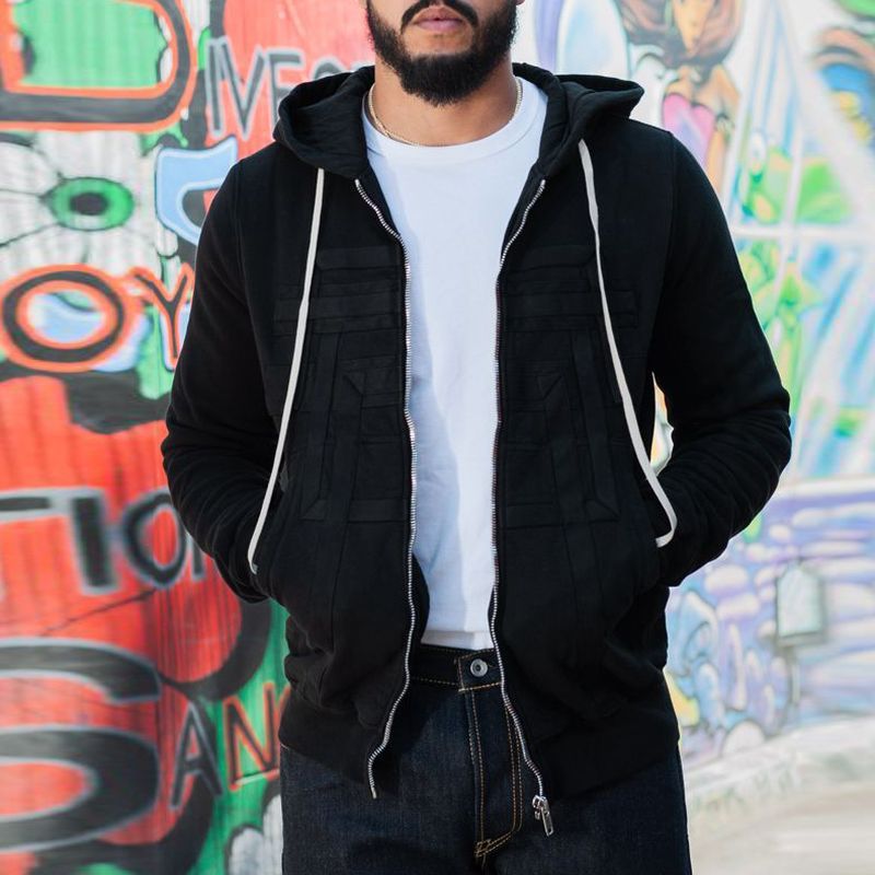 Men's Clothing Loose Tops Fashion Black Sweater Jacket Men by http://Lolyshop.shop