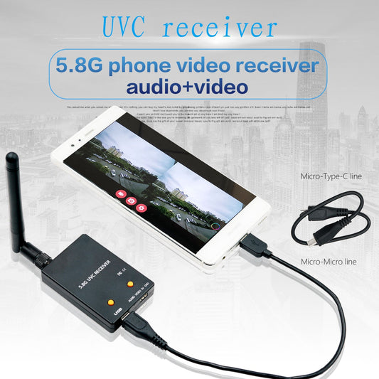 UAV video transmission 5.8g relay receiver by http://Lolyshop.shop