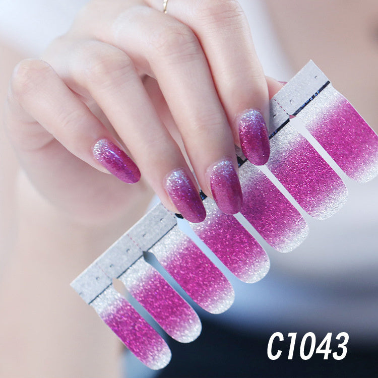 Nail polish nail sticker by http://Lolyshop.shop