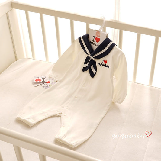Navy Style Baby Clothes Newborn Clothes Baby Onesies by http://Lolyshop.shop