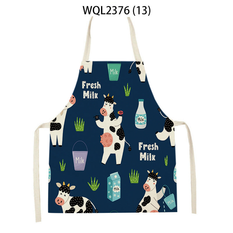 Cartoon Apron Kitchen Printing Sleeveless Blouse by http://Lolyshop.shop