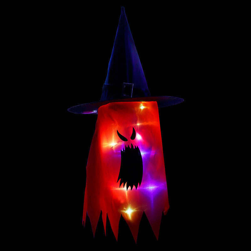 Halloween Holiday Decoration Lanterns Cloth Art Ghost Halloween String Lights by http://Lolyshop.shop