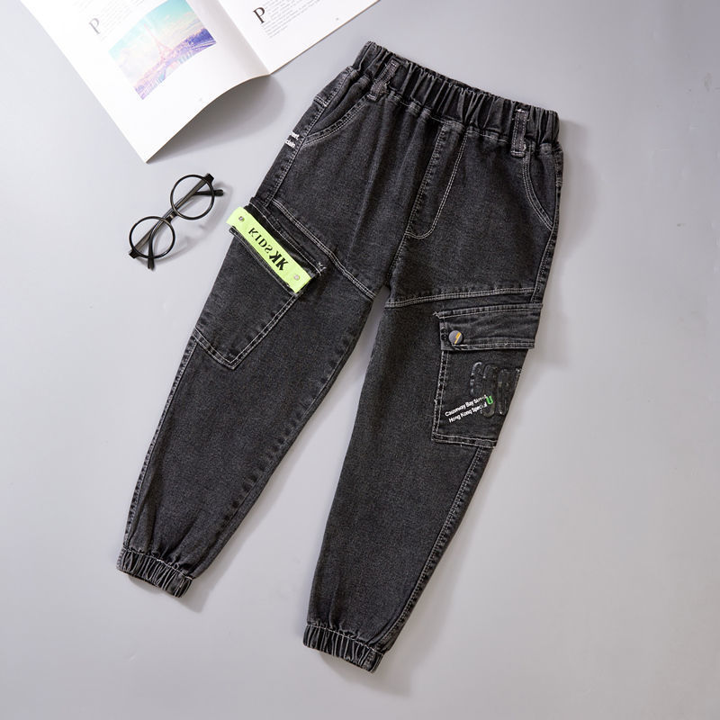 Boys Jeans Autumn And Winter New One-piece Velvet by http://Lolyshop.shop