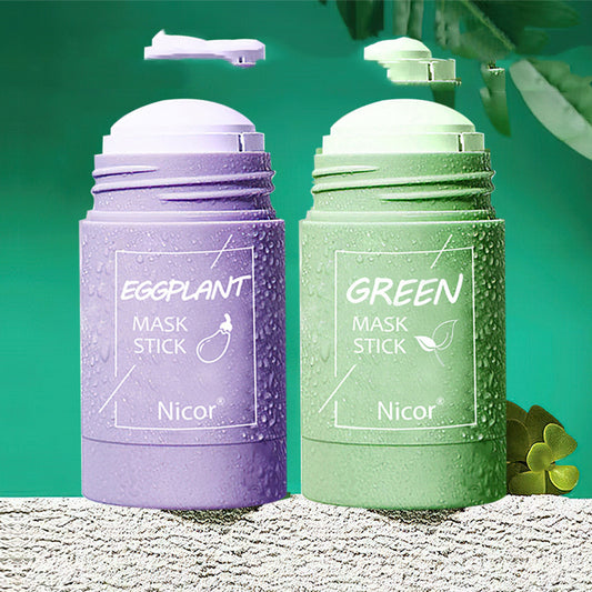 Cleansing Green Tea Mask Clay Stick Oil Control Anti-Acne Whitening Seaweed Mask Skin Care by http://Lolyshop.shop