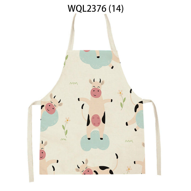 Cartoon Apron Kitchen Printing Sleeveless Blouse by http://Lolyshop.shop