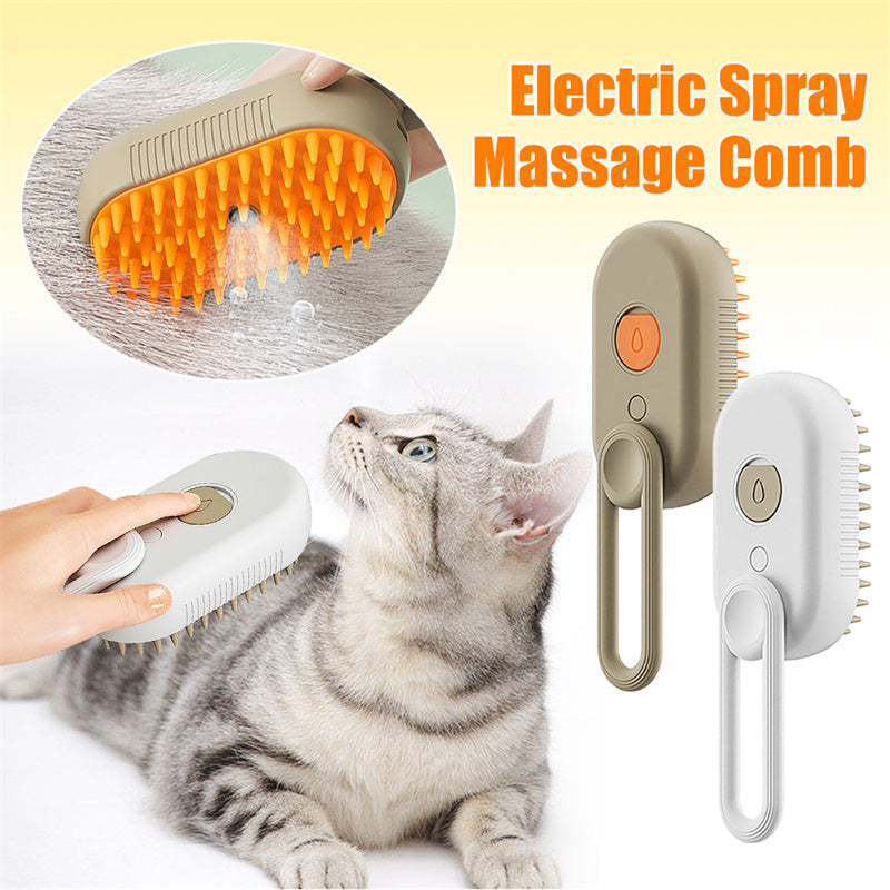 Cat Steam Brush Steamy Dog Brush 3 In 1 Electric Spray Cat Hair Brushes For Massage Pet Grooming Comb Hair Removal Combs Pet Products by http://Loyshop.shop