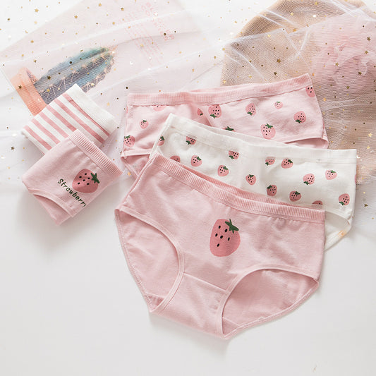 Girls' Cotton Cute Underwear by http://Lolyshop.shop