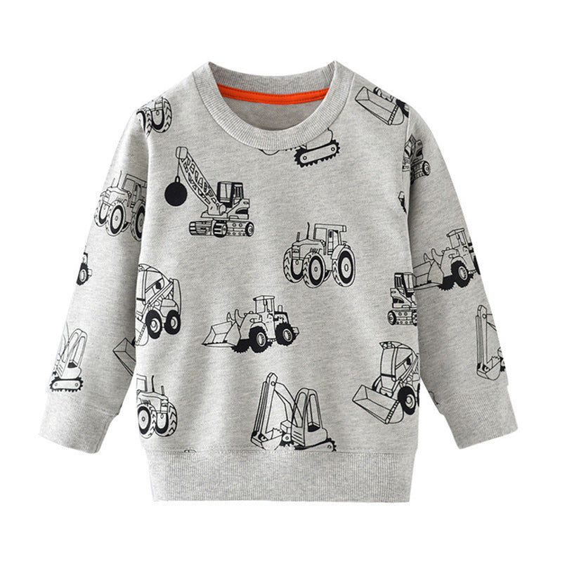 Boys Knitted Terry Cotton Long-sleeved Sweater New by http://Lolyshop.shop