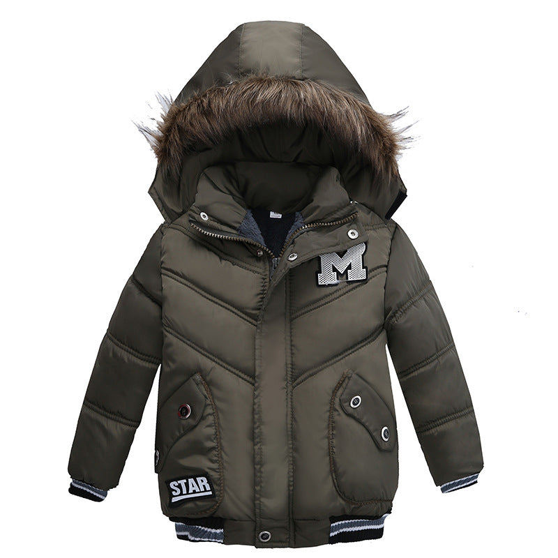 Small And Medium-Sized Boys Cotton-Padded Jackets by http://Lolyshop.shop