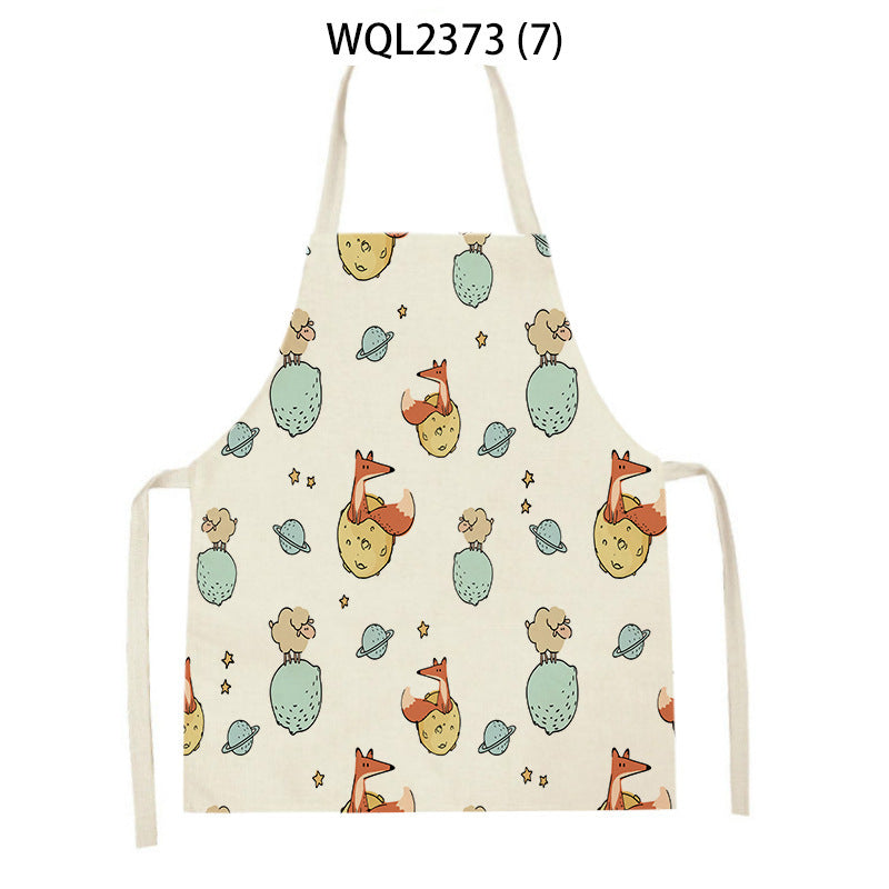 Cartoon Apron Kitchen Printing Sleeveless Blouse by http://Lolyshop.shop