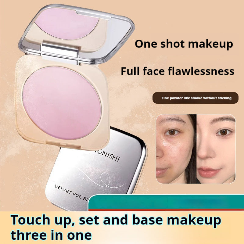 Natural And Clear Dry Makeup Fixed Makeup Non-pull Dry Long-lasting Repair Large Capacity Powder - Http:// Lolyshop.shop