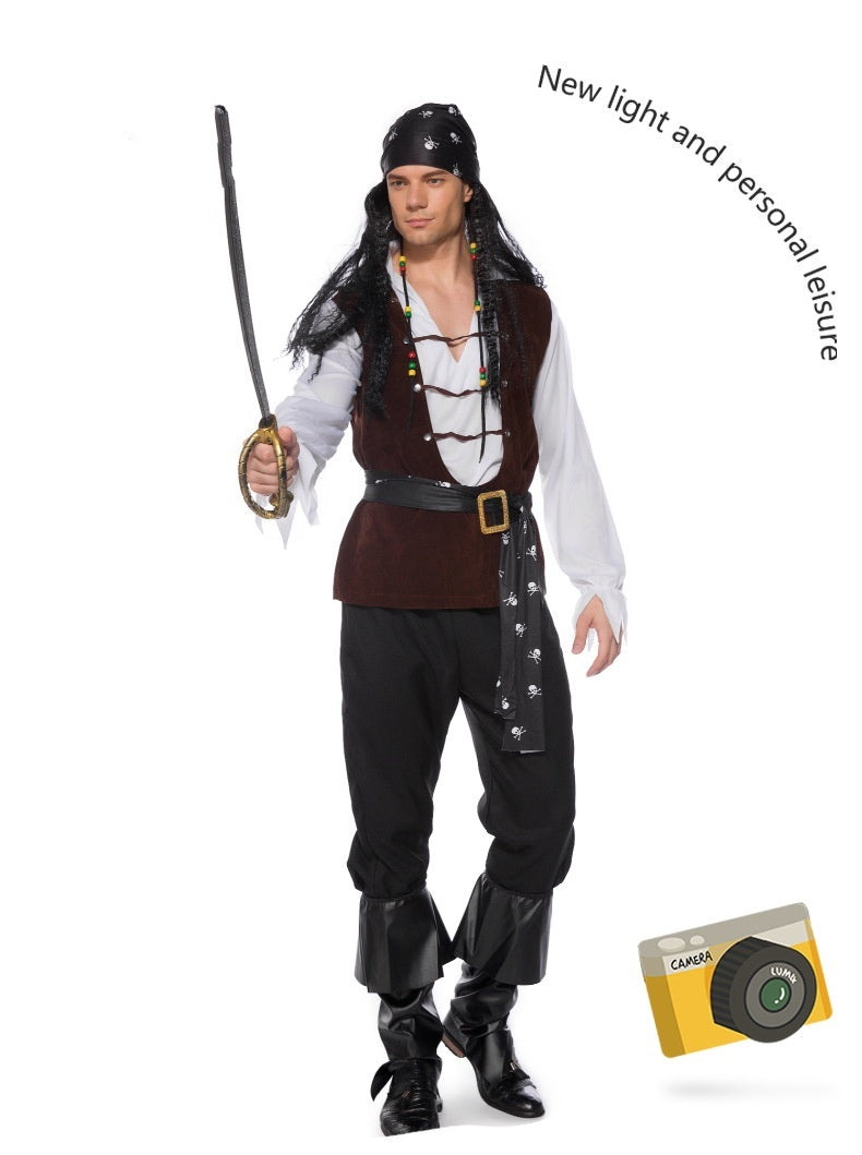 Men's Cosplay Clothes Halloween Pirates Of The Caribbean Clothing by http://Lolyshop.shop