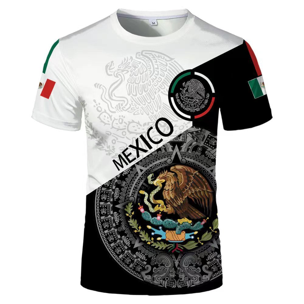 Men's Sports Casual T-shirt Street Trend Clothing Polyester 3D Short Sleeve by http://Lolyshop.shop