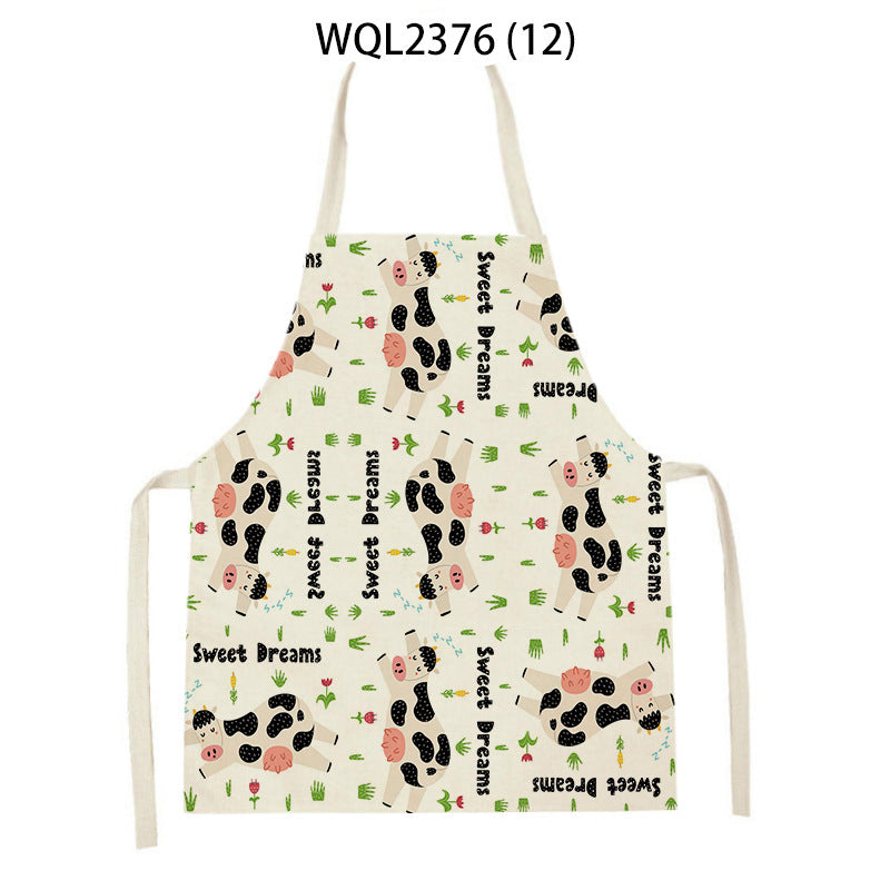 Cartoon Apron Kitchen Printing Sleeveless Blouse by http://Lolyshop.shop