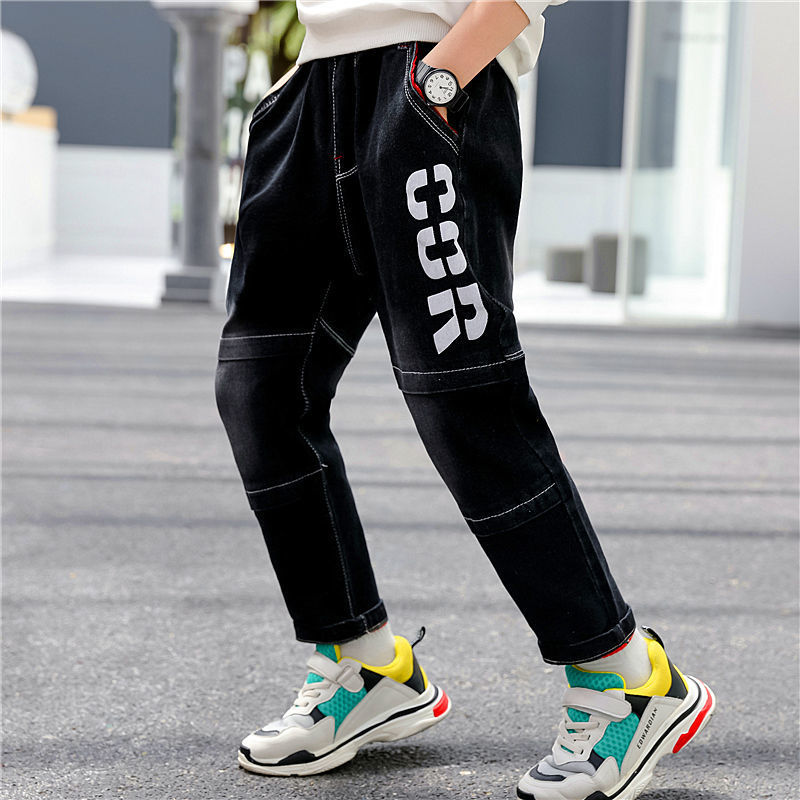 Boys Jeans Autumn And Winter New One-piece Velvet by http://Lolyshop.shop