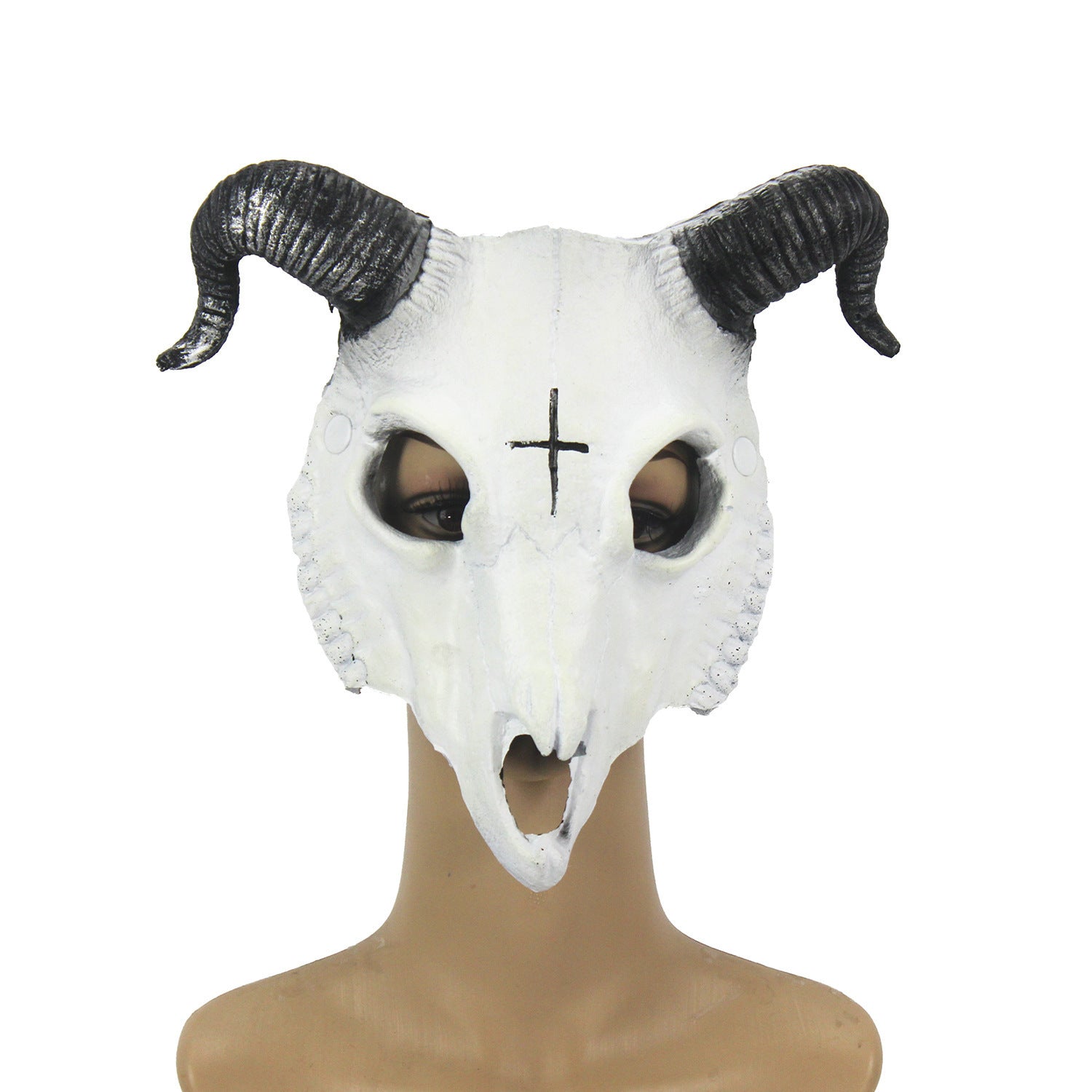 Goat Mask Halloween Party Pu Animals Mask by http://Loyshop.shop