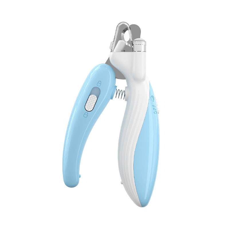 Pet Nail Clippers Dog Nail Clippers Cat Nail Clippers LED Electric Nail Grinder Pet Supplies LED Light Pet Nail Clippers by http://Loyshop.shop