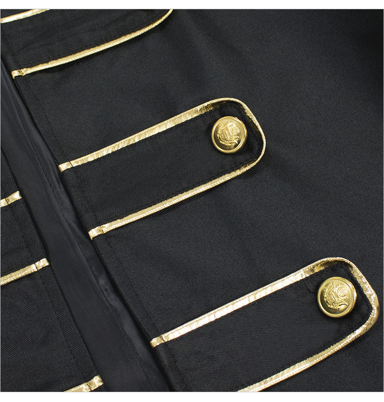 Men's Halloween Embroidered Jacket Stage Clothes by http://Lolyshop.shop