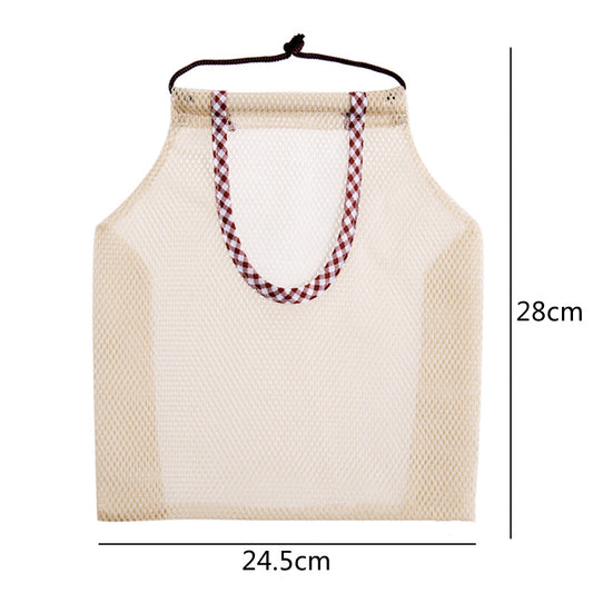 Polyester Mesh Kitchen Storage Bag Portable Net Bag Shopping Bag Home Storage Wall Shelves Kitchen Accessories by http://Lolyshop.shop