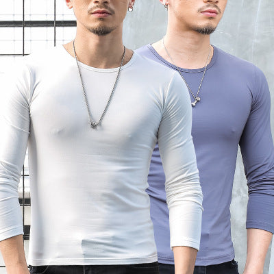 men's collar T-shirts, long sleeves, long sleeves, long sleeves, long sleeves, long sleeves and velvet t-shirts by http://Lolyshop.shop